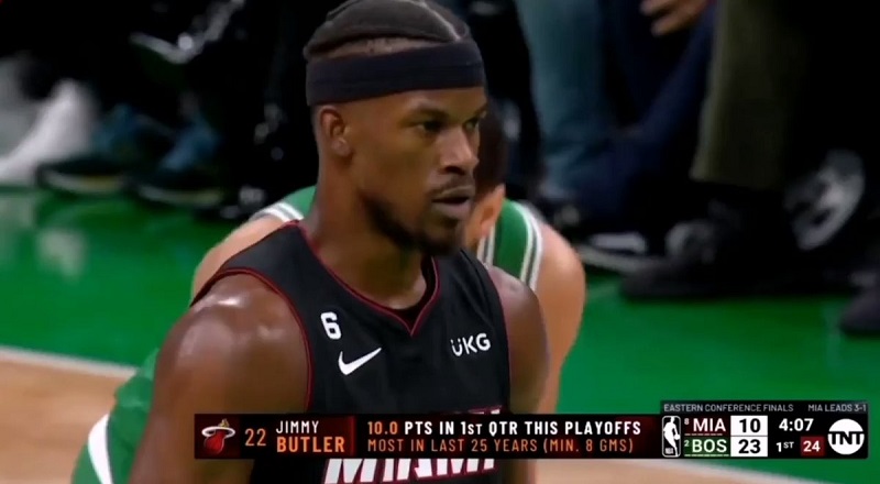Viewers think Boston crowd called Jimmy Butler racial slur