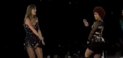 Taylor Swift and Ice Spice perform "Karma" in New Jersey