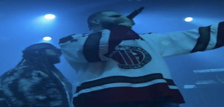 PartyNextDoor and Drake perform together in Toronto