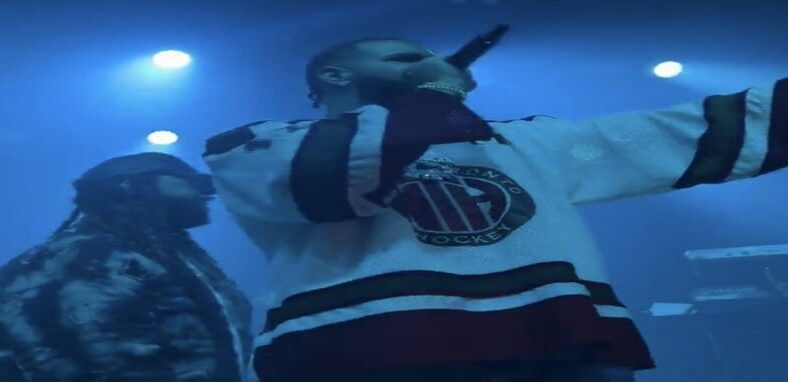PartyNextDoor and Drake perform together in Toronto