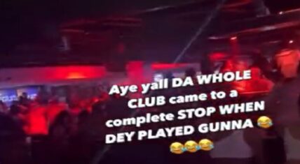 Atlanta club goes silent when Gunna's music starts playing