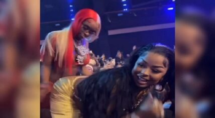Chrisean Rock twerked on Sexyy Red during the BET Awards