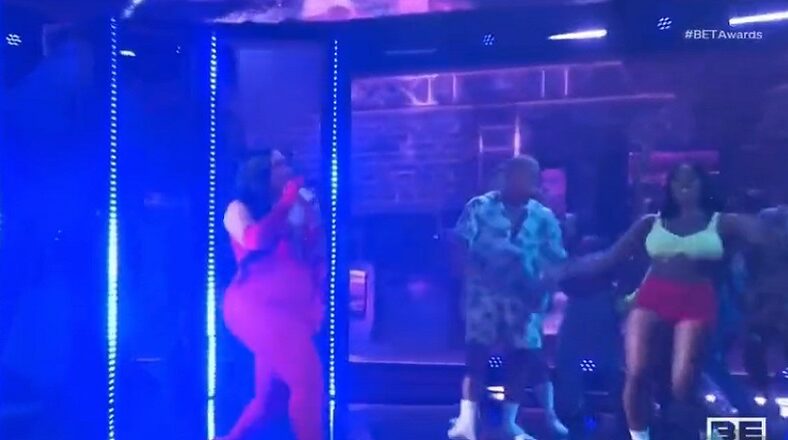 Fans think Trina is pregnant after performance at 2023 BET Awards