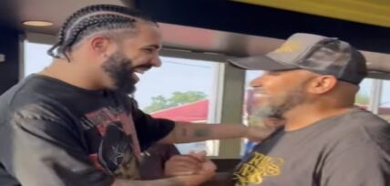 Drake visits Bun B's new Trill Burgers restaurant