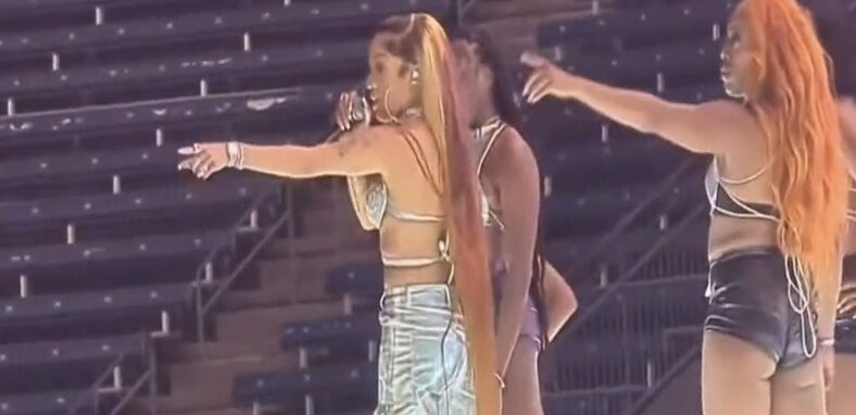 GloRilla ejects fans from Roskilde Fest for throwing water bottles