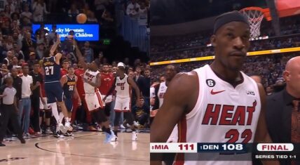 Jimmy Butler relieved after Jamal Murray misses game-tying shot