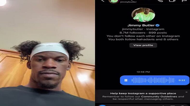 Jimmy Butler shares Heat fan begging him to not blow 3-0 lead