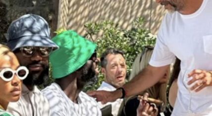 LeBron James and Draymond Green spotted in France together