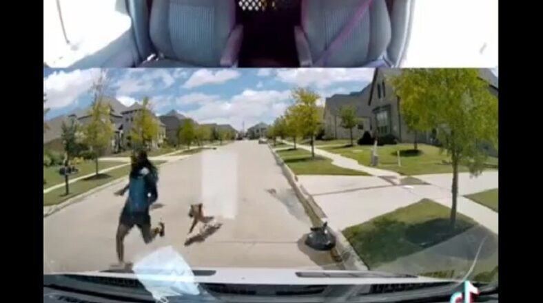 Man loses fingertip to dog bite while delivering package