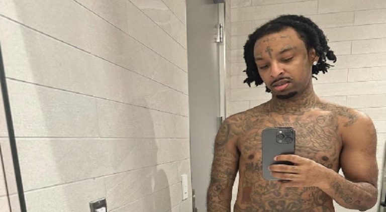 21 Savage shares selfie and people notice his receding hairline