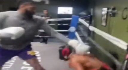 Anthony Davis gets roasted over his boxing skills
