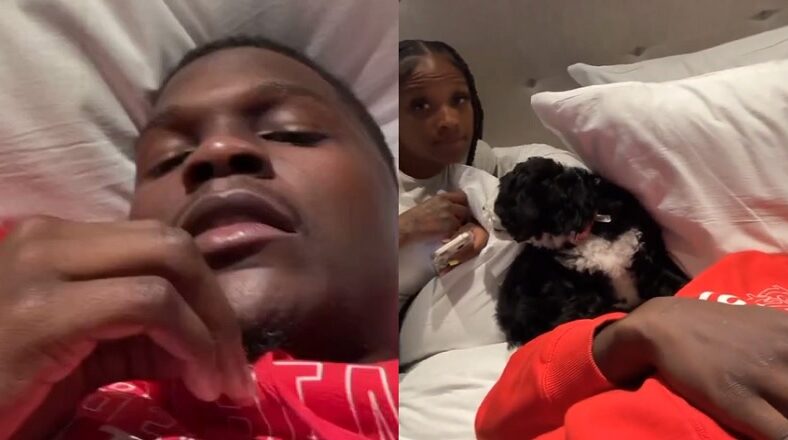 Anthony Edwards shows girlfriend after signing $260 million deal