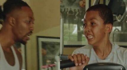 Dwight Howard gets backlash for making his son cry during workout