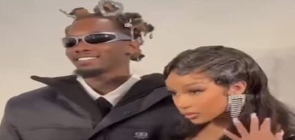 Cardi B & Offset attend Balenciaga event after cheating claims