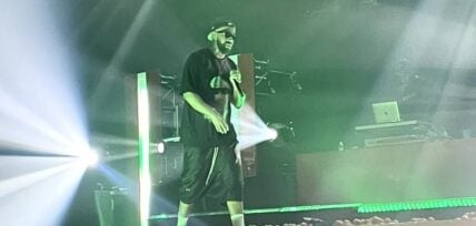 Larry June performs in Atlanta for "Larry's Market Run" World Tour