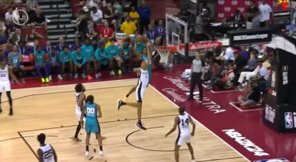 Kai Jones dominates internet after dunk on Victor Wembanyama