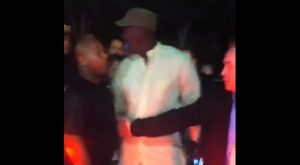 Michael Jordan physically stops Charleston White-Wack 100 fight