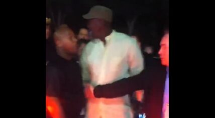 Michael Jordan physically stops Charleston White-Wack 100 fight