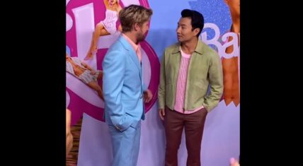Ryan Gosling tells man to not touch him on Barbie red carpet