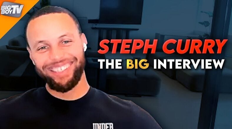 Steph Curry talks NBA planes and documentary with Big Boy