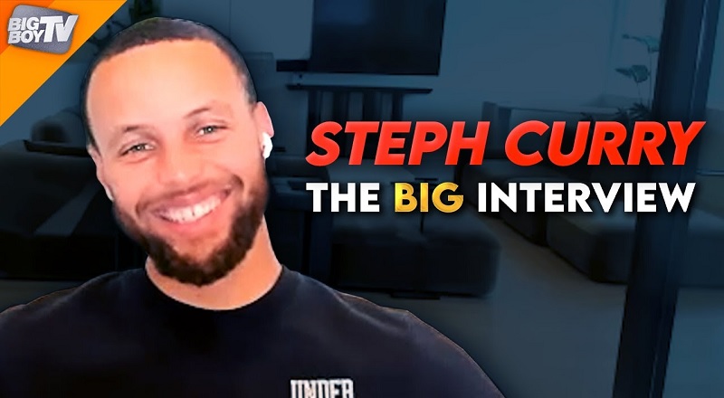 Steph Curry talks NBA planes and documentary with Big Boy