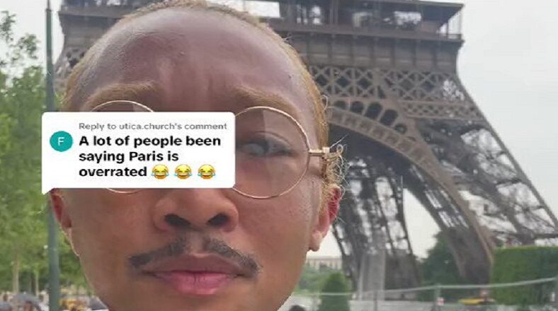 TikToker says Paris is a boring city and giant ghetto