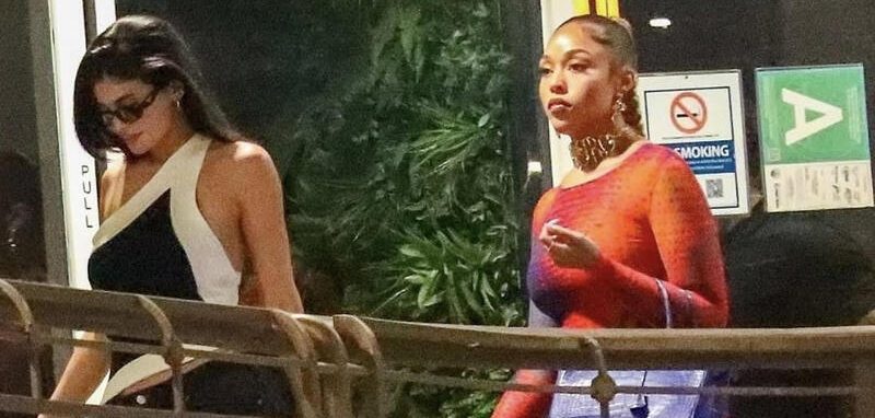 Jordyn Woods and Kylie Jenner meet for first time time since 2019