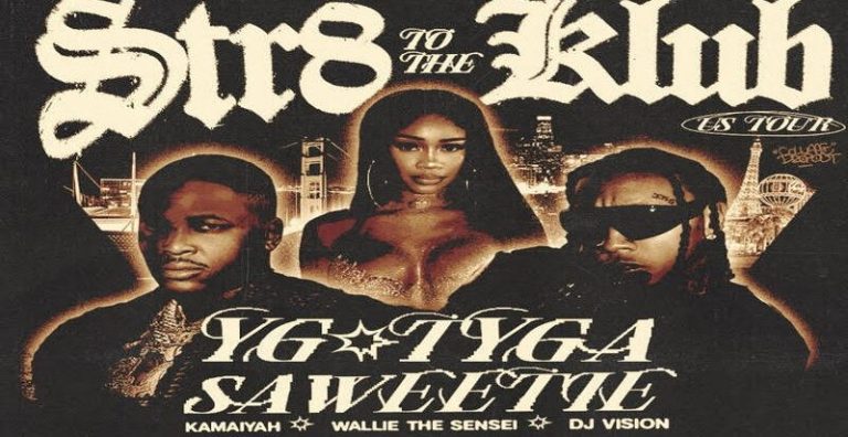 YG, Tyga & Saweetie announce "Str8 To The Klub" Tour