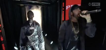 Eminem walks out Terence Crawford for fight vs Errol Spence Jr