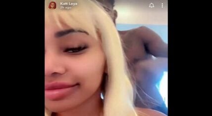 Katt Leya shares video of DeAndre Ayton ironing her hair