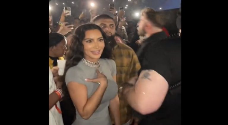 Kim Kardashian performed at Drake's concert