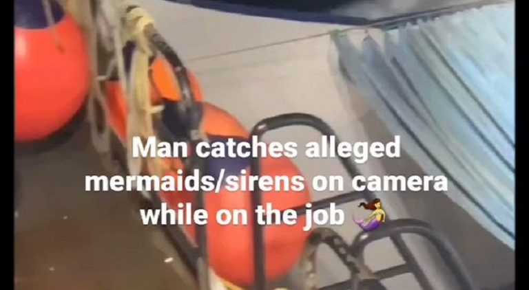 Man believes a mermaid tried to get him while he was boating