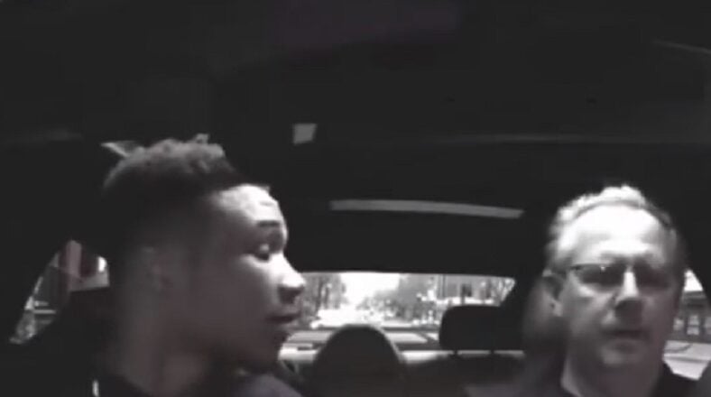 Man runs after Uber driver refuses to let him rob him