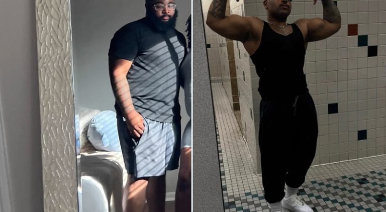 Man shows fitness transformation and says it took 7 months
