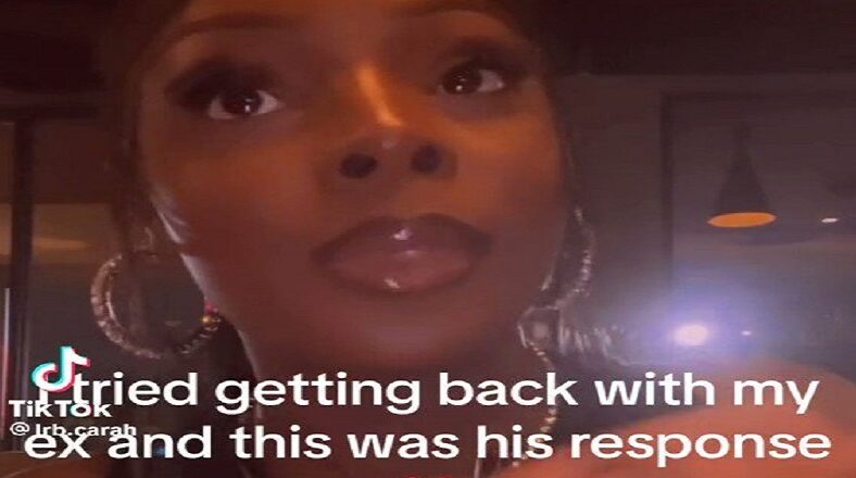 Man tells ex he won't take her back because she's crazy