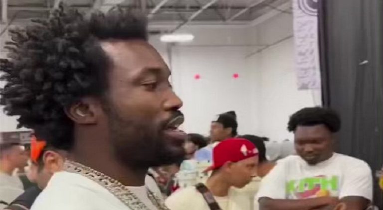 Meek Mill tells shoe vendor he overcharged him for shoes