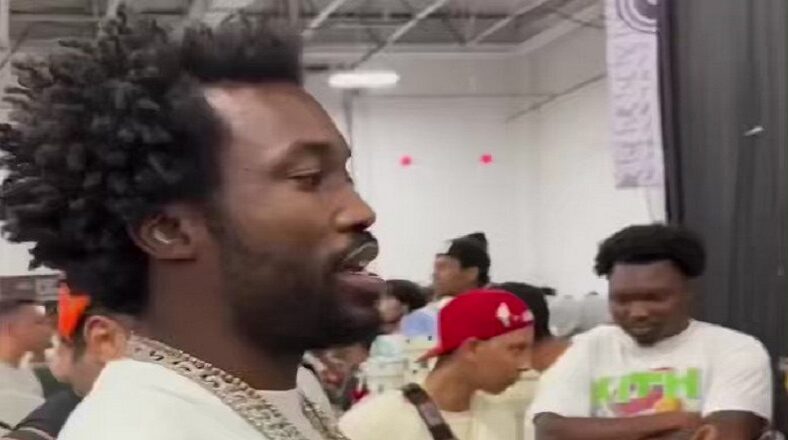 Meek Mill tells shoe vendor he overcharged him for shoes