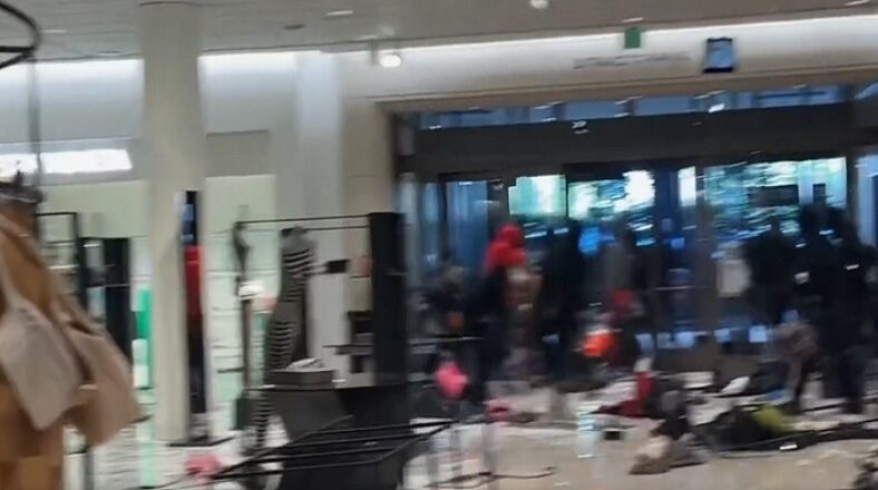 Over 30 people rob a Nordstrom in Los Angeles