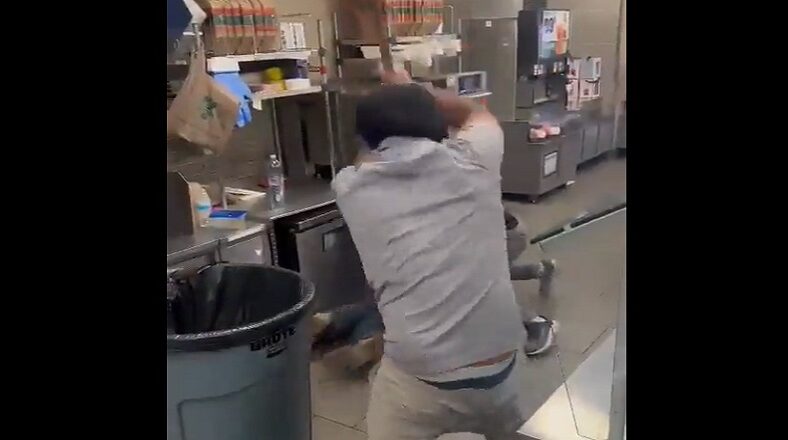 Store owners brutally beat man who tried to rob them