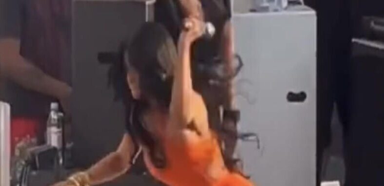 Cardi B's thrown microphone in Las Vegas sells for $99,900