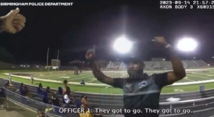 Band director gets tased and arrested for band continuing to play