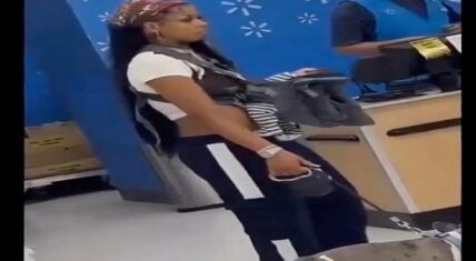 Chrisean Rock seen having baby hanging out of the carrier