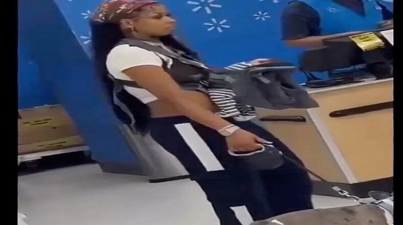 Chrisean Rock seen having baby hanging out of the carrier