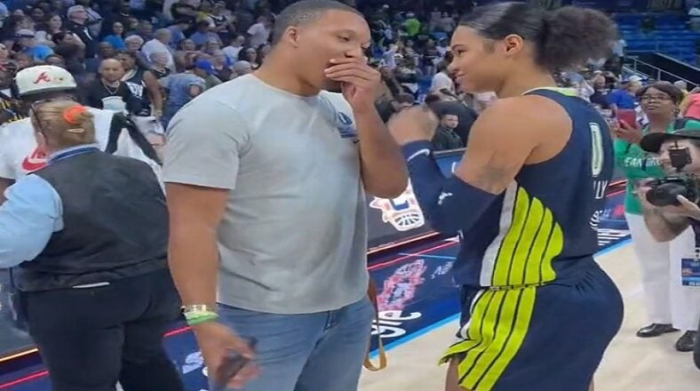Grant Williams accused of visiting Satou Sallaby to get with her