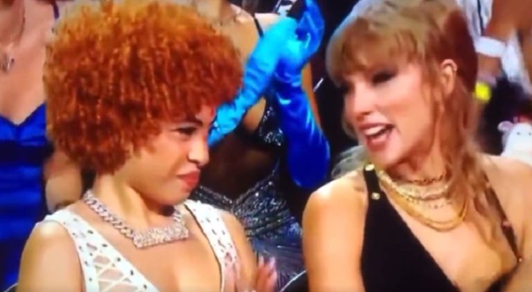 Ice Spice has fans thinking Taylor Swift's breath stinks