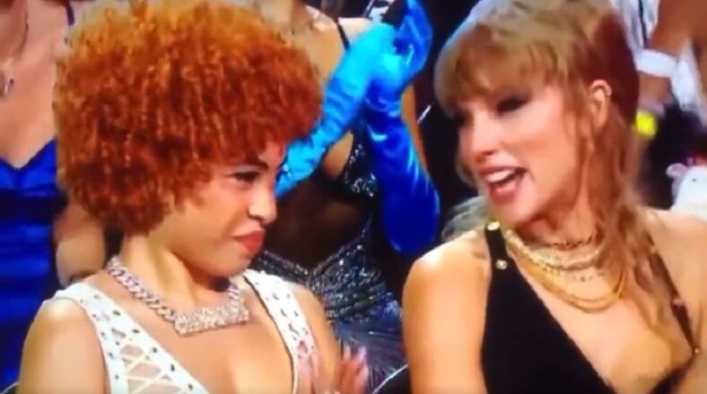 Ice Spice has fans thinking Taylor Swift's breath stinks