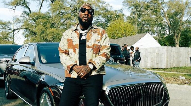 Jeezy shares photo of himself standing in front of a Maybach