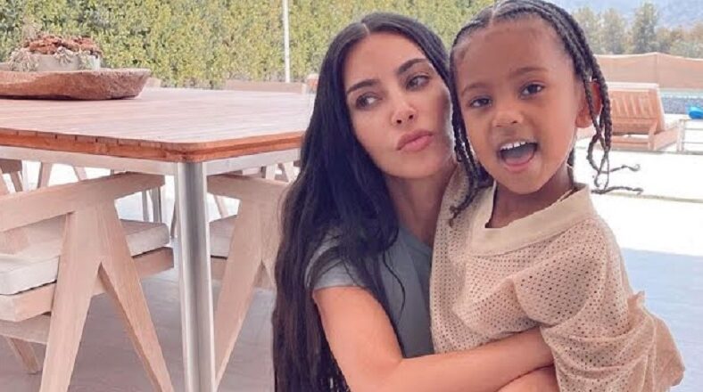 Kanye West's son gives the middle finger to paparazzi