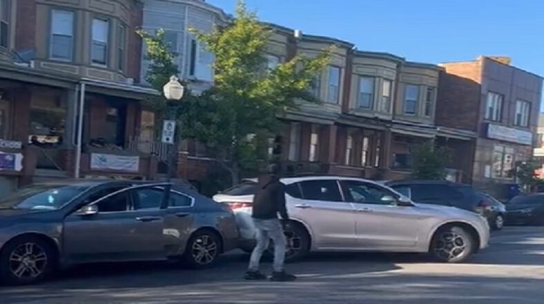 Man crashes into car while filming video and tried to flee the scene
