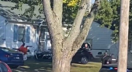 Man runs over his mother while she's sitting on her porch